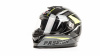 Шлем мото HIZER B565 (М) #3 black/yellow