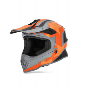 Шлем детский Acerbis IMPACT STEEL JUNIOR Black/Orange, L (51-52)