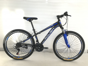  26" Велосипед ROUSH V200-1 рама 15 (черно-синий матовый)