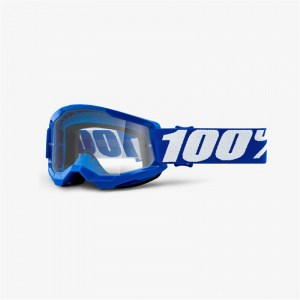 Очки подростковые 100% Strata 2 Youth Goggle Blue / Clear Lens (50521-101-02)