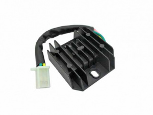 Реле регулятор напряжения 152QMI, 157QMJ 125/150cс (1 штекер квадратный "мама" 5 контактов)