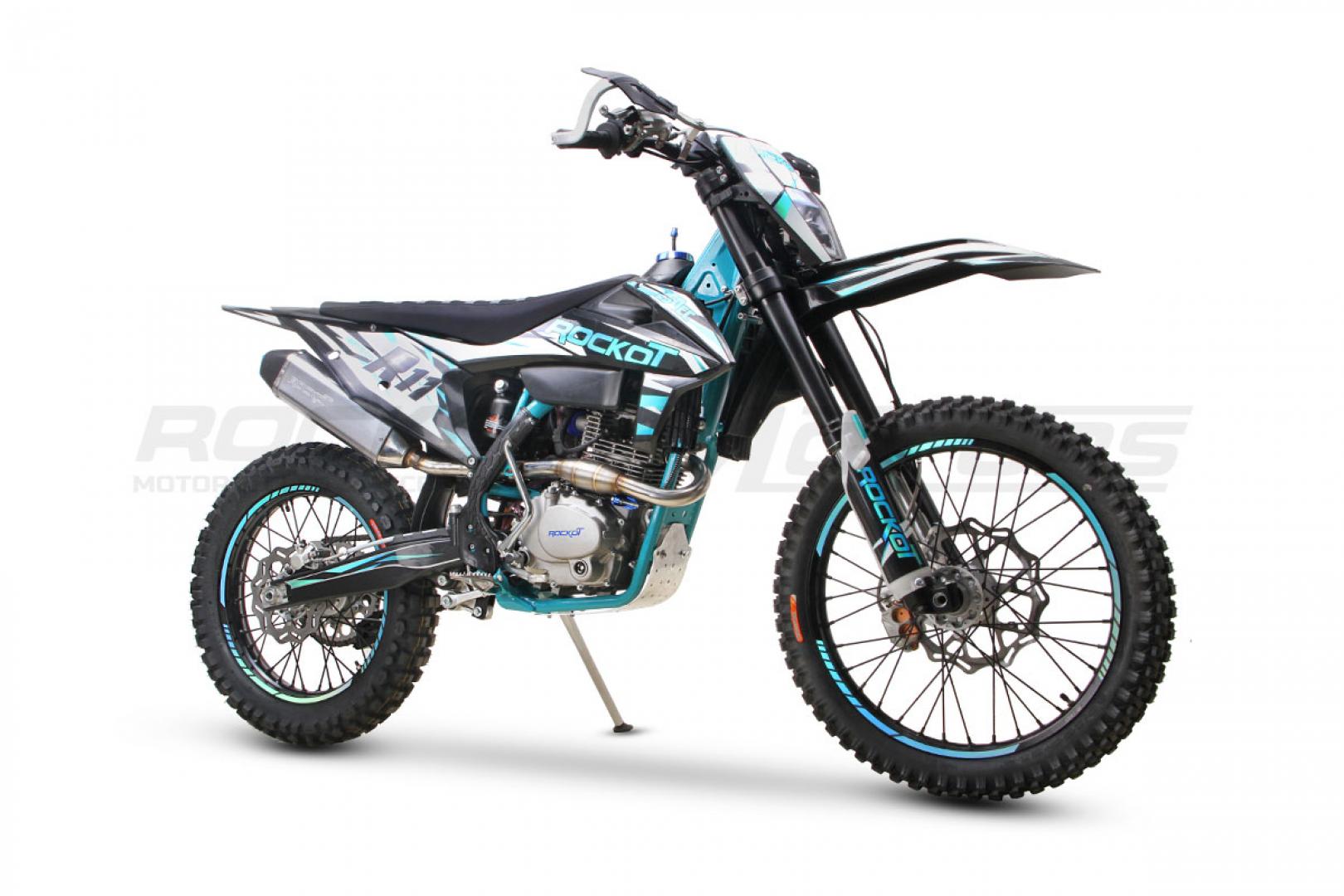Мотоцикл кроссовый ROCKOT R11 Frost Flash (250сс, 172FMM, 21/18)