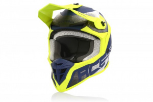 Шлем кроссовый Acerbis LINEAR Yellow/Blue XS