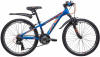 24" Велосипед NOVATRACK  EXTREME, алюм рама 11", 21-скор (синий)