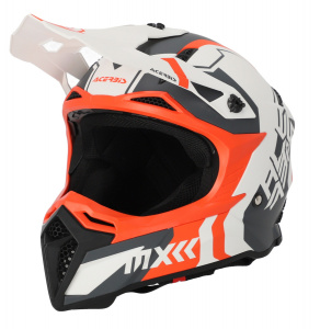 Шлем кроссовый Acerbis PROFILE 5 22-06 White/Orange S
