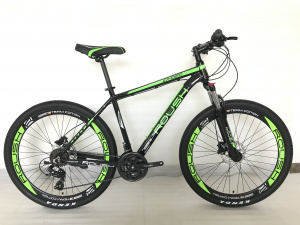  27,5" Велосипед ROUSH HD210 AL PRO-3 рама 19 (зеленый)