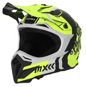Шлем кроссовый  Acerbis PROFILE 5 22-06 Black/Fluo-Yellow XS