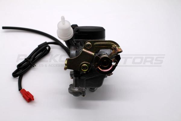 Карбюратор 50-80сс 139 QMB (18мм) (крышка пластик) Rockot-Motors