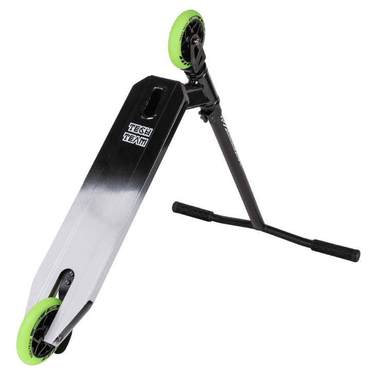 Самокат трюковой Duker 202  black/green 1/4