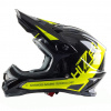 Шлем мото кроссовый HIZER J6805 #1 (S) lemon/green
