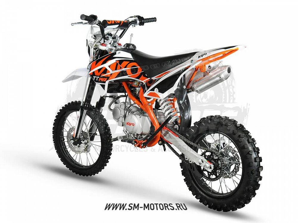 Питбайк KAYO BASIC TT140EM 17/14 KRZ (механ. сцепл., эл. стартер 2022 г.)