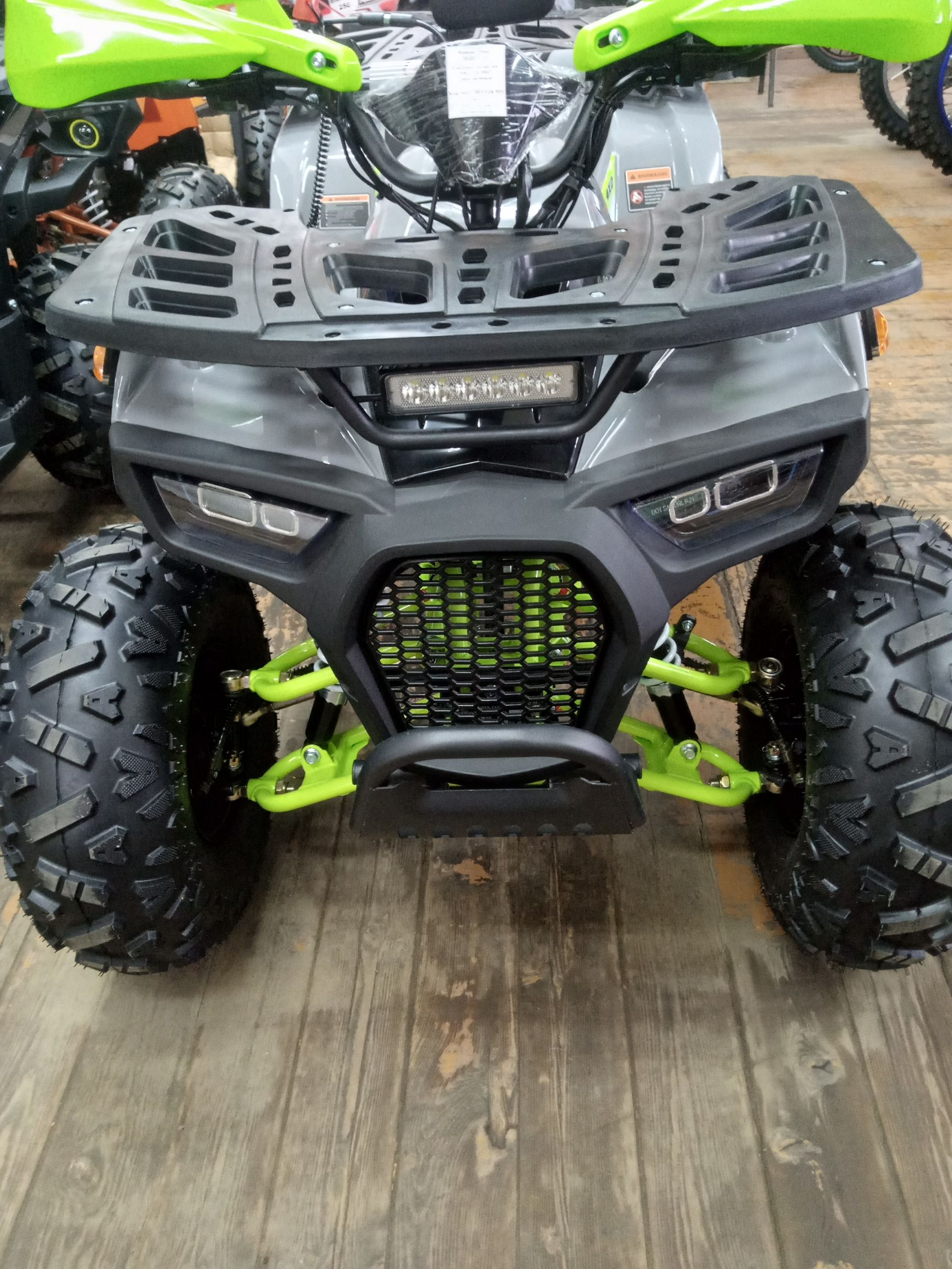 Комплект запчастей PIKE 125 PRO серо-зелёный