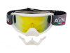Очки снегоходные с двойной линзой AiM (PRO) 186-103 White Glossy