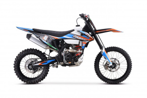 Мотоцикл кроссовый ZUUMAV K8 CB-300F синий