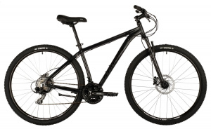 29"Велосипед STINGER ELEMENT PRO SE черный, алюминий, размер 20"