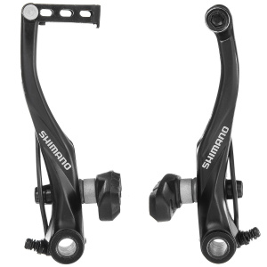 Тормоз  v-br Shimano Alivio, T4000, задн, колодки S65T, черн