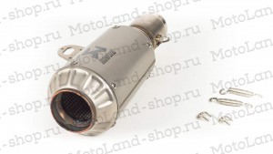 Глушитель AKRAPOVIC #14 круглый титан