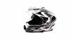 Шлем мото мотард HIZER J6802 (L) #4 white/gray (2 визора)