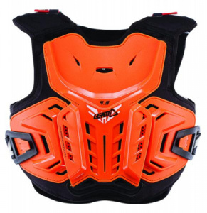 Защита панцирь подростковый Leatt Chest Protector 2.5 Junior (Orange/Black, S/M, 2022 (5017120140))