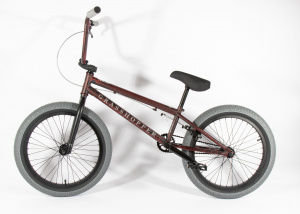 Велосипед TechTeam Grasshoper 20" красный-серый