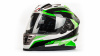 Шлем мото HIZER B599 (S) #1 white/green