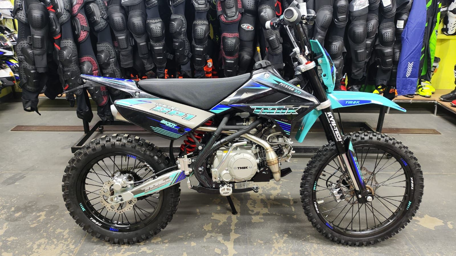 Питбайк Pitster SP1 Biggy 150 (19/16) Blue/DBlue
