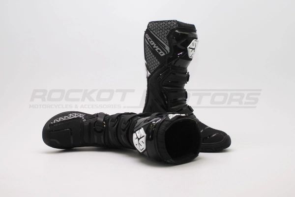 Ботинки спортивные для занятий мотокроссом, цвет черный, модель SCOYCO MBM009, размер 43