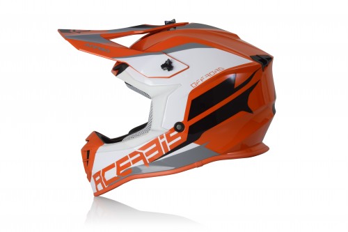 Шлем кроссовый Acerbis LINEAR Orange/White M