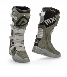 Мотоботы кроссовые Acerbis X-TEAM Brown/Grey, (р.45)