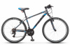 26" Велосипед Navigator 500 V  16 рама сталь (серый/синий) 