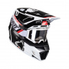 Мотошлем Leatt Moto 7.5 Helmet Kit (Black/White, L, 2024 (1024060243))