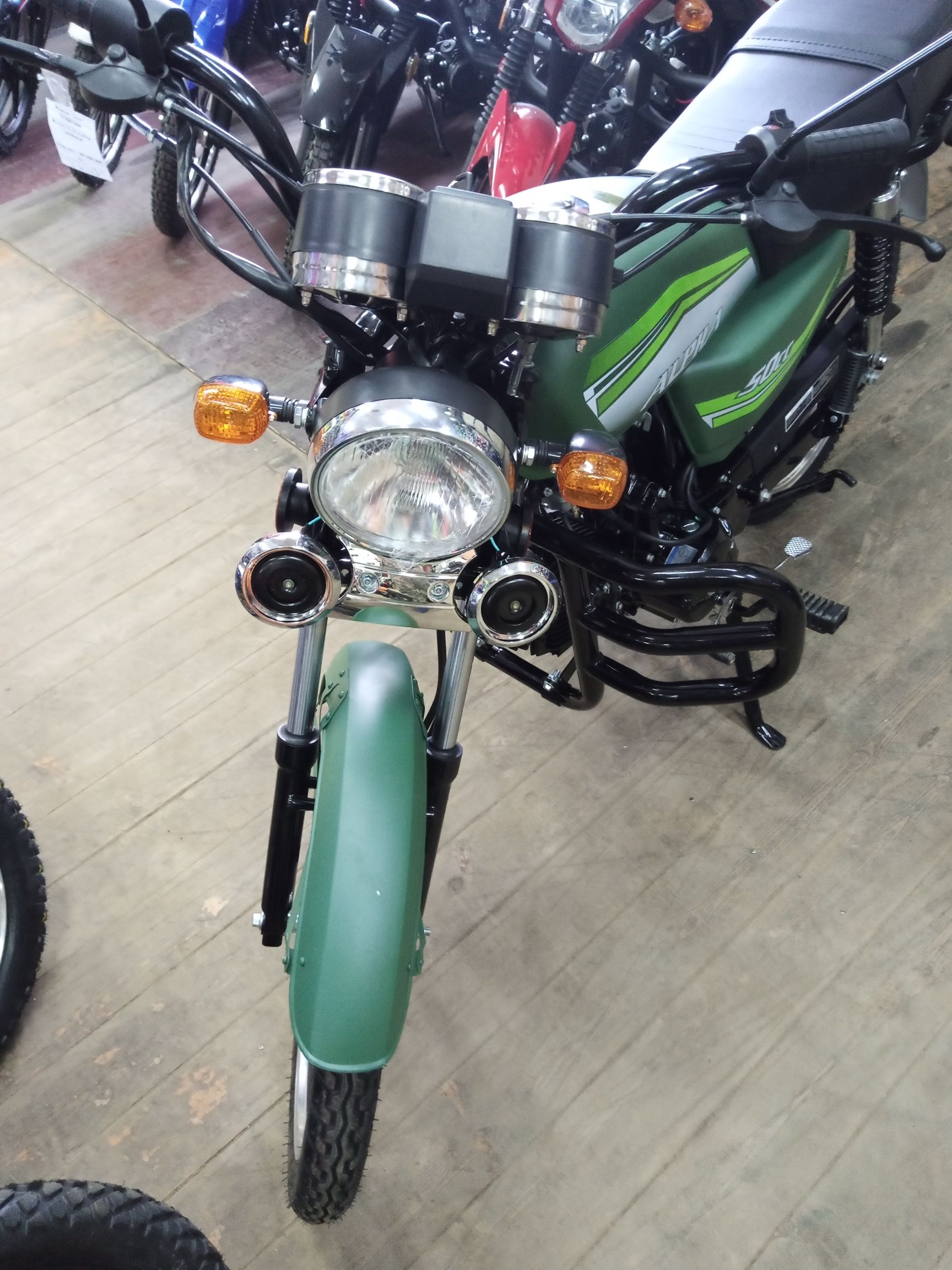 Мопед FX 50 ALPHA (зелёный)