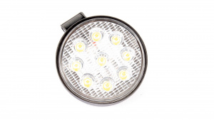 Фара LED круглая 27w 9x3w