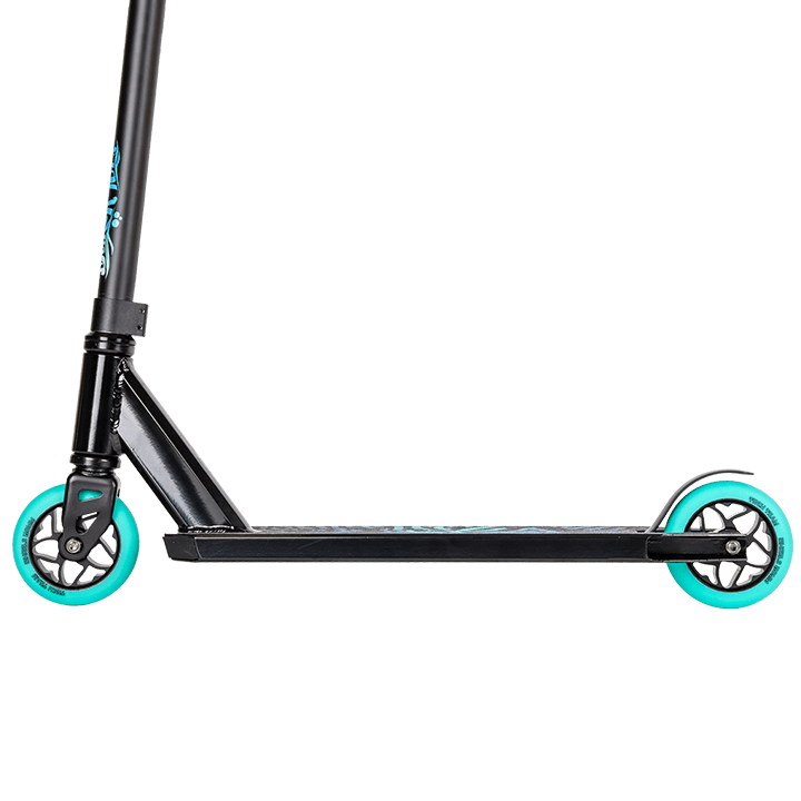 Самокат трюковой Duker 101 black/green 1/4