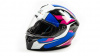 Шлем мото GTX 578 (L) #3 BLACK/PINK BLUE WHITE