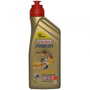  Масло Castrol Power 1 4T 20w50, 1lt 15049A